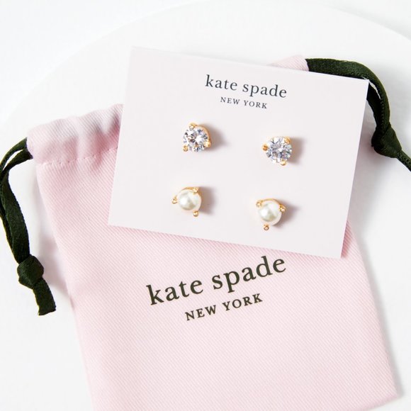 Kate Spade Rise & Shine Stud Earrings - Set Of 2